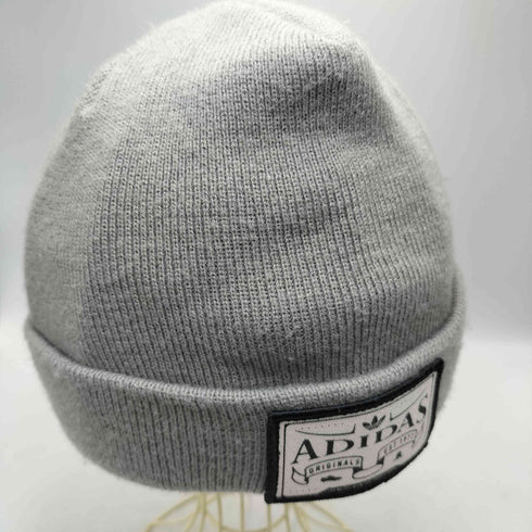 アディダスオリジナルス adidas Originals ロゴパッチ アクリル ビーニー ニットキャップ メンズ