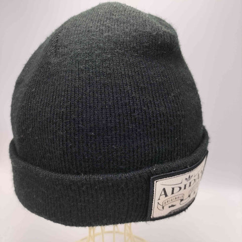 アディダスオリジナルス adidas Originals ロゴパッチ アクリル ビーニー ニットキャップ メンズ