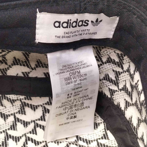 アディダスオリジナルス adidas Originals モノグラム バケットハット メンズ