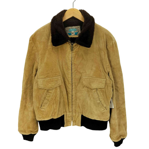 Struggle gear 70S USA製 細畝 コーデュロイ ジップアップ ブルゾンジャケット メンズ US:44
