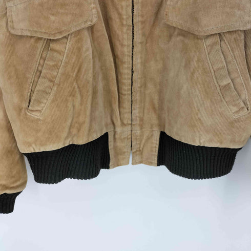 Struggle gear 70S USA製 細畝 コーデュロイ ジップアップ ブルゾンジャケット メンズ US:44