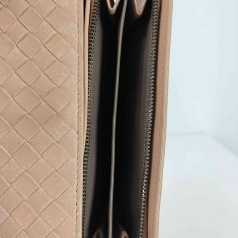 ボッテガヴェネタ BOTTEGA VENETA イントレチャートコンチネンタルウォレット レディース