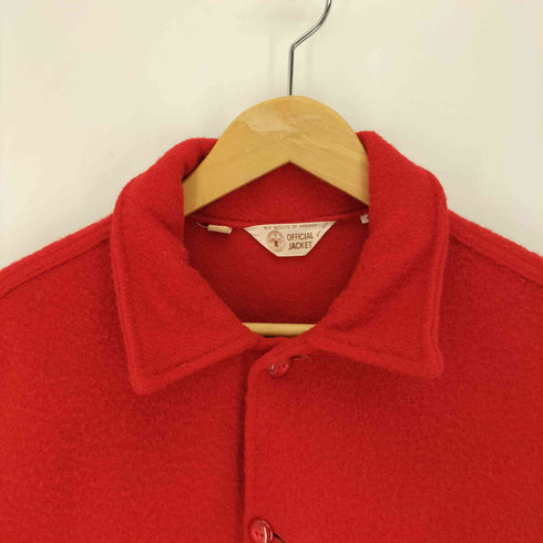 60S 三角タグ BSA パッチ付き Boy Scout jacket ボーイスカウトジャケット CPO シャツ ジャケ メンズ US:42