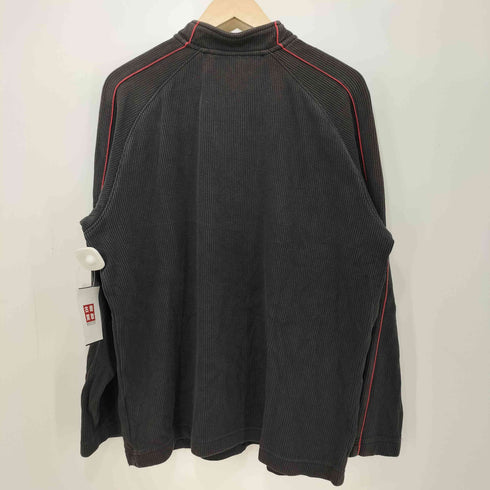 ナイキ NIKE 00s ハーフジップ パイピング プルオーバー ニット メンズ JPN:L