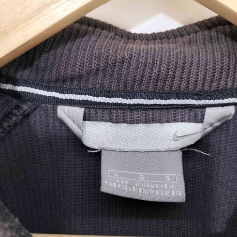 ナイキ NIKE 00s ハーフジップ パイピング プルオーバー ニット メンズ JPN:L