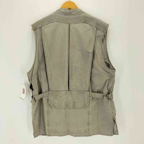 バナナリパブリック BANANA REPUBLIC 80S OLD 香港製 コットンフィッシングベスト メンズ import:L
