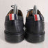トムブラウン THOM BROWNE シボ レザー ウイングチップドレスシューズ メンズ US:7