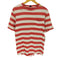 ランズエンド LANDS END 90S USA製 襤褸 ボロ ボーダー クルーネック S/S ポケット Tシャツ メンズ import:M