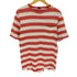 ランズエンド LANDS END 90S USA製 襤褸 ボロ ボーダー クルーネック S/S ポケット Tシャツ メンズ import:M