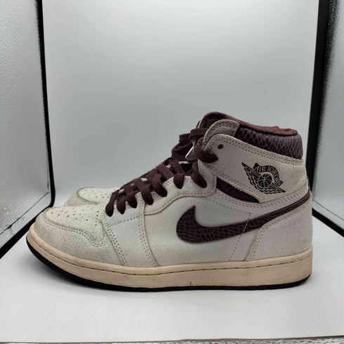 ナイキ NIKE × A Ma Maniere Nike Air Jordan 1 Retro High OG Sail and Burgundy アママニエール エアジョーダン1 レトロ ハイ メンズ JPN:27