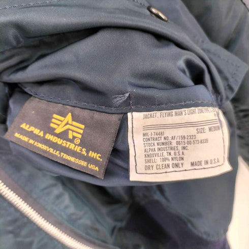 アルファインダストリーズ ALPHA INDUSTRIES 90S USA製 L-2B フライトジャケット メンズ import:M