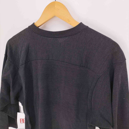 ミラー MILLER 90S USA製 フットボールチーム カレッジ ロゴ プリント 七分袖 Vネック Tシャツ メンズ import:M