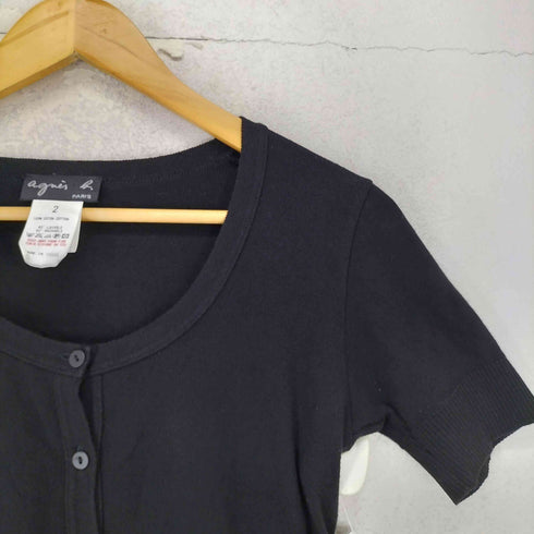 アニエスベー agnes b. PARIS サンライズ期 S/S カーディガン レディース JPN:2