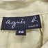 アニエスベー agnes b. PARIS サンライズ期 リネン ボタン シャツ レディース JPN:36