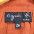 アニエスベー agnes b. PARIS サンライズ期 リネン ボタン ワンピース レディース JPN:36