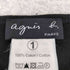 アニエスベー agnes b. PARIS サンライズ期 Uネック カーディガン レディース JPN:1
