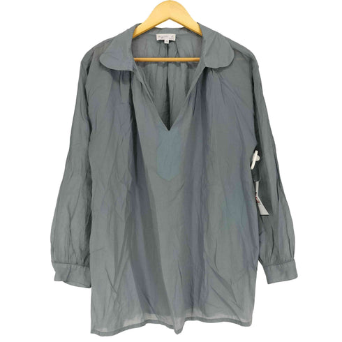 アニエスベー agnes b. PARIS サンライズ期 スキッパー シャツ レディース JPN:36