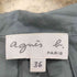 アニエスベー agnes b. PARIS サンライズ期 スキッパー シャツ レディース JPN:36
