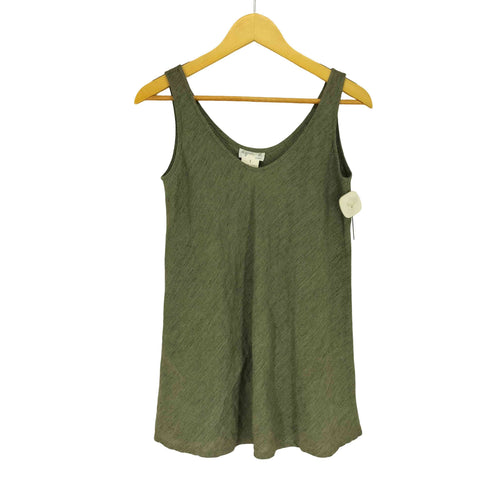 アニエスベー agnes b. PARIS サンライズ期 白タグ リネン S/S ワンピース レディース JPN:1