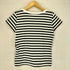 アニエスベー agnes b. PARIS サンライズ期 白タグ ボーダー S/S Tシャツ レディース T2