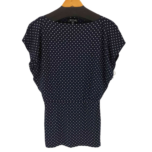 アニエスベー agnes b. PARIS サンライズ期 ドット柄 S/S ワンピース レディース JPN:1