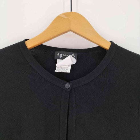 アニエスベー agnes b. PARIS サンライズ期 Uネック カーディガン レディース JPN:1