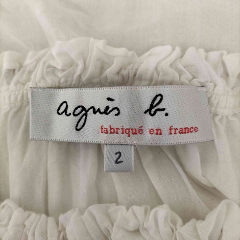 アニエスベー agnes b. サンライズ期 七分丈 ブラウス レディース JPN:2