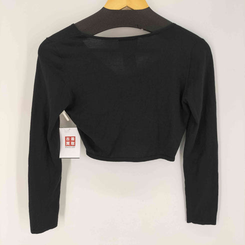 アニエスベー agnes b. PARIS サンライズ期 シルク混 カーディガン レディース JPN:1