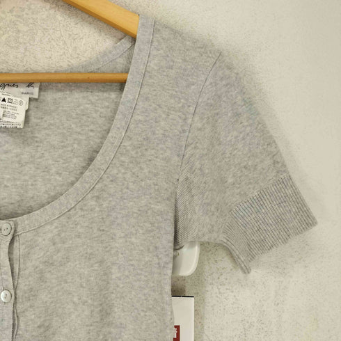 アニエスベー agnes b. PARIS サンライズ期 白タグ S/S カーディガン レディース JPN:1