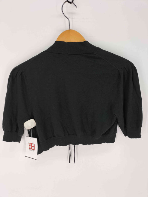 アニエスベー agnes b. PARIS サンライズ期 CASHMERE SILK S/S カーディガン レディース JPN:1