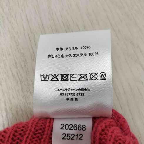 ニューエラ NEW ERA スクエアニット帽 レディース