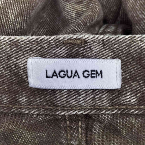 ラグアジェム LAGUA GEM FRONT POINT LOOSE デニム レディース US:24