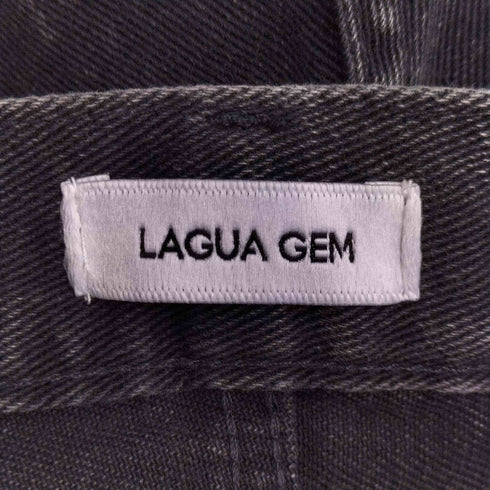 ラグアジェム LAGUA GEM FRONT POINT LOOSE デニム レディース US:26-27