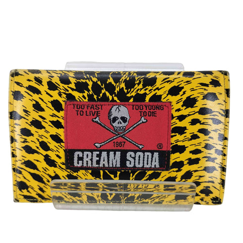 クリームソーダ CREAM SODA ヒョウ柄 パスケース レディース