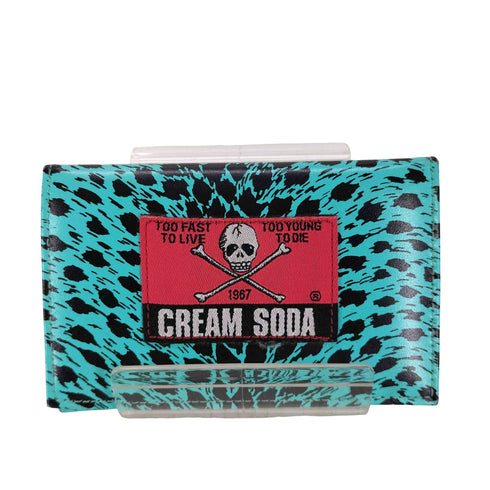 クリームソーダ CREAM SODA ヒョウ柄 パスケース レディース