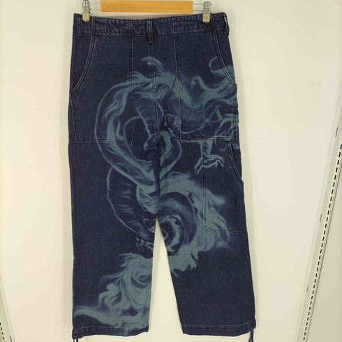 Gerrit Jacob PRINTED DENIM TROUSERS メンズ 30