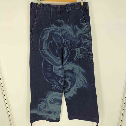 Gerrit Jacob PRINTED DENIM TROUSERS メンズ 32