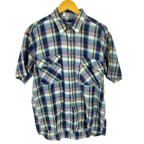 バドワイザー Budweiser 90s バンガムチェック BDシャツ メンズ JPN:L