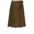 ポピートーキョー poppy tokyo check pleats wrap skirt チェックプリーツラップスカート レディース JPN:S