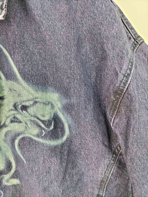 Gerrit Jacob PRINTED DENIM JACKET メンズ import:S