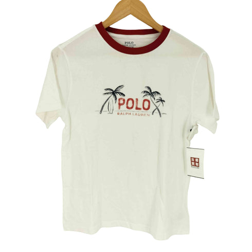 ポロラルフローレン POLO RALPH LAUREN ロゴプリント リンガーT レディース 160