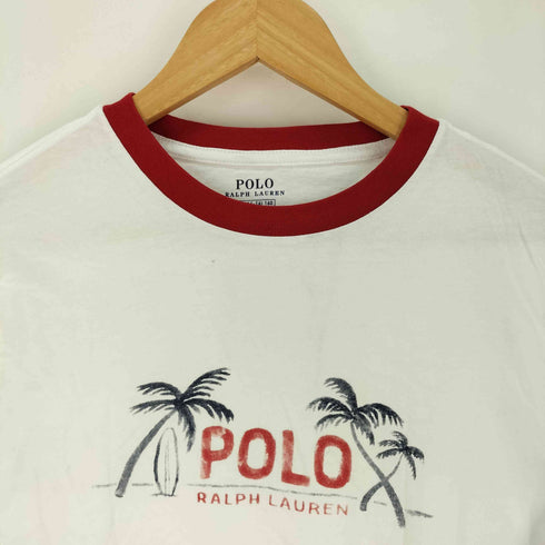 ポロラルフローレン POLO RALPH LAUREN ロゴプリント リンガーT レディース 160