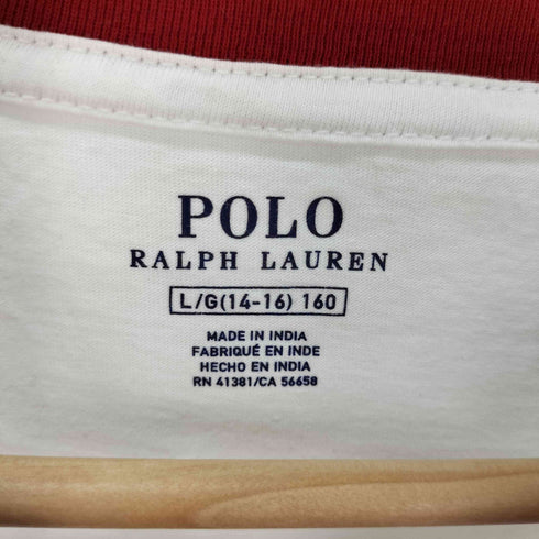 ポロラルフローレン POLO RALPH LAUREN ロゴプリント リンガーT レディース 160