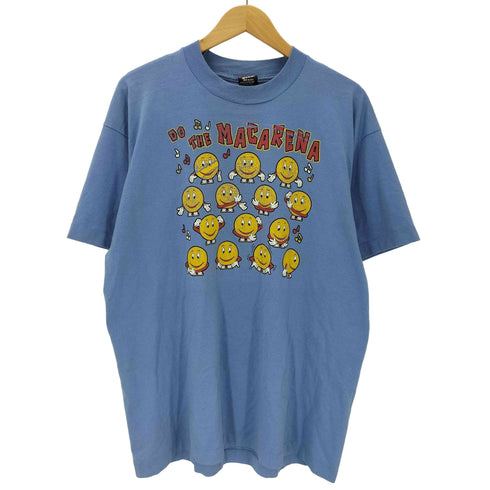 フルーツオブザルーム FRUIT OF THE LOOM BEST 80-90S ボディ USA製 キャラクター プリント S/S Tシャツ 裾袖シングル メンズ import:XL