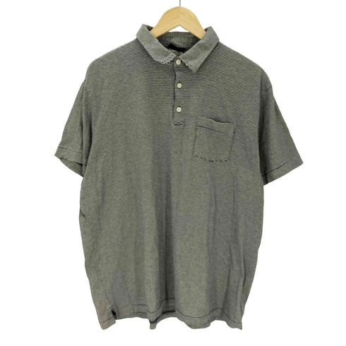 パタゴニア patagonia 15SS ORGANIC COTTON オーガニック コットン S/S ボーダー ポロ シャツ メンズ import:XL