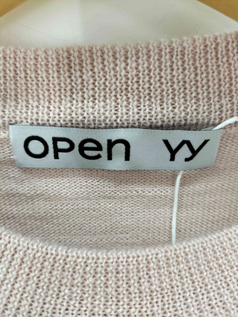 オープンワイワイ OPEN YY JACQUARD PULLOVER レディース import:S