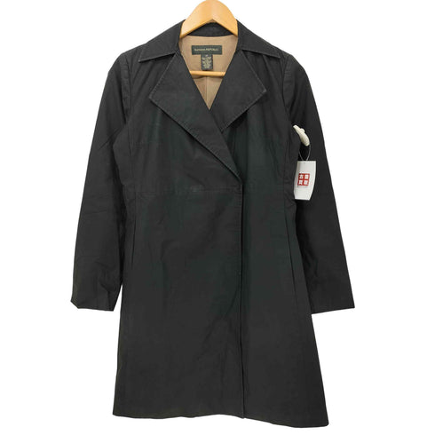 バナナリパブリック BANANA REPUBLIC 00s コットン 1B チェスターコート レディース import:XS
