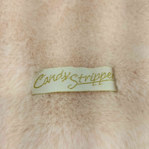 キャンディストリッパー Candy Stripper RIBBON FUR MUFFLER リボン ファー マフラー レディース