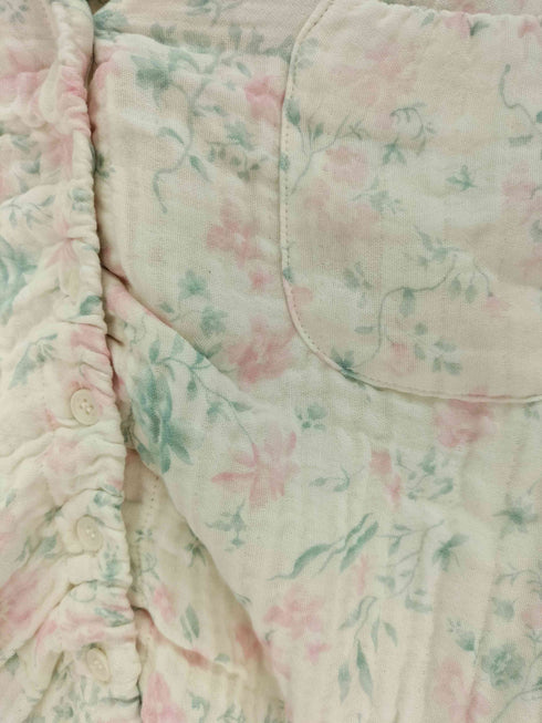 オープンワイワイ OPEN YY FLORAL BLANKIE SHIRT レディース import:S