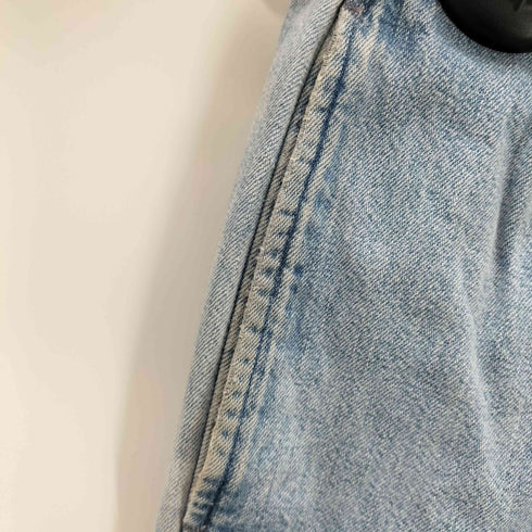 ポロバイラルフローレン Polo by RALPH LAUREN 90S USA製 初期タグ スクエアタグ POLO COUNTRY 2タック シャンブレー デニム ショーツ ハーフ パンツ メンズ 32
